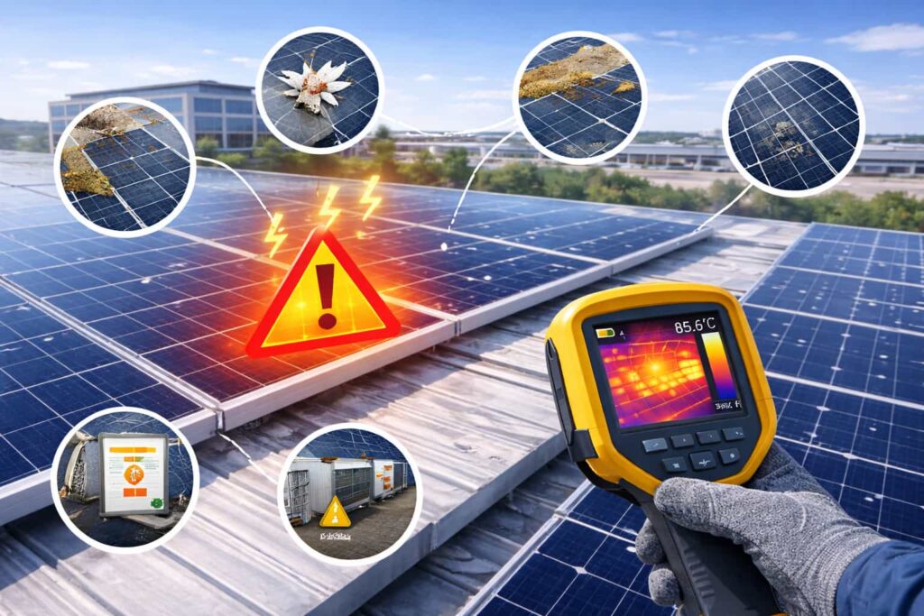 Dlaczego instalacja fotowoltaiczna produkuje mniej prądu niż powinna? 15 najczęstszych przyczyn i jak je sprawdzić